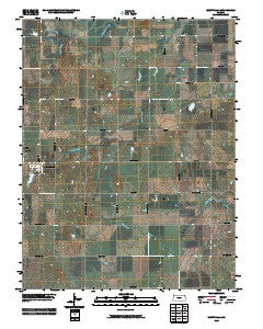 Westphalia Kansas Historical topographic map, 1:24000 scale, 7.5 X 7.5 Minute, Year 2009