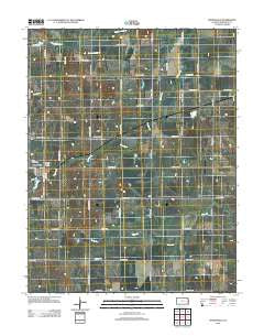 Westphalia Kansas Historical topographic map, 1:24000 scale, 7.5 X 7.5 Minute, Year 2012