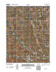 Wetmore Kansas Historical topographic map, 1:24000 scale, 7.5 X 7.5 Minute, Year 2012