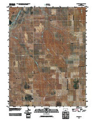 Wheeler Kansas Historical topographic map, 1:24000 scale, 7.5 X 7.5 Minute, Year 2009