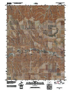 White Canyon Kansas Historical topographic map, 1:24000 scale, 7.5 X 7.5 Minute, Year 2009