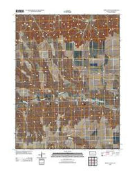 White Canyon Kansas Historical topographic map, 1:24000 scale, 7.5 X 7.5 Minute, Year 2012