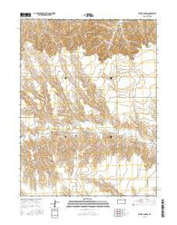 White Canyon Kansas Current topographic map, 1:24000 scale, 7.5 X 7.5 Minute, Year 2015