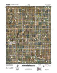 White City Kansas Historical topographic map, 1:24000 scale, 7.5 X 7.5 Minute, Year 2012