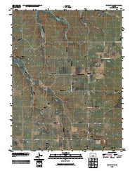 White City NE Kansas Historical topographic map, 1:24000 scale, 7.5 X 7.5 Minute, Year 2009