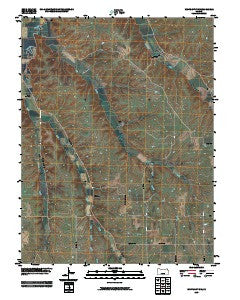 White City NW Kansas Historical topographic map, 1:24000 scale, 7.5 X 7.5 Minute, Year 2009