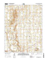 White Woman Bottoms Kansas Current topographic map, 1:24000 scale, 7.5 X 7.5 Minute, Year 2015