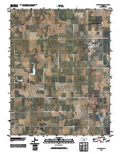 Whitewater Kansas Historical topographic map, 1:24000 scale, 7.5 X 7.5 Minute, Year 2009