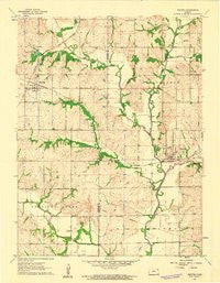 Whiting Kansas Historical topographic map, 1:24000 scale, 7.5 X 7.5 Minute, Year 1961