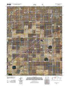 Wilburton Kansas Historical topographic map, 1:24000 scale, 7.5 X 7.5 Minute, Year 2011