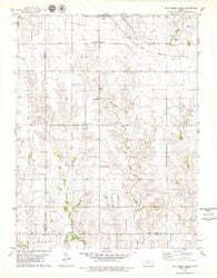 Wild Horse Creek Kansas Historical topographic map, 1:24000 scale, 7.5 X 7.5 Minute, Year 1979