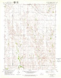 Wild Horse Creek Kansas Historical topographic map, 1:24000 scale, 7.5 X 7.5 Minute, Year 1979