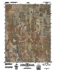 Wild Horse Creek Kansas Historical topographic map, 1:24000 scale, 7.5 X 7.5 Minute, Year 2009