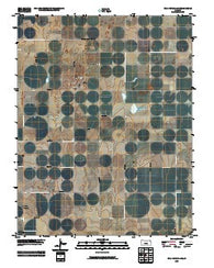 Wild Horse Lake Kansas Historical topographic map, 1:24000 scale, 7.5 X 7.5 Minute, Year 2009