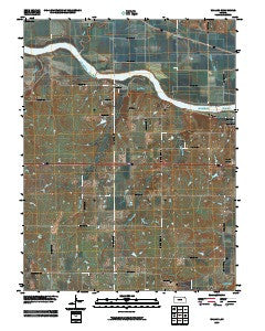 Willard Kansas Historical topographic map, 1:24000 scale, 7.5 X 7.5 Minute, Year 2009