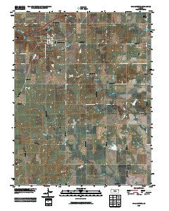 Williamsburg Kansas Historical topographic map, 1:24000 scale, 7.5 X 7.5 Minute, Year 2009