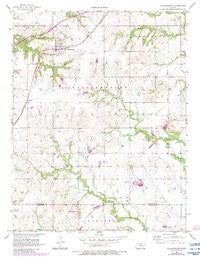 Williamsburg Kansas Historical topographic map, 1:24000 scale, 7.5 X 7.5 Minute, Year 1956