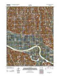 Williamstown Kansas Historical topographic map, 1:24000 scale, 7.5 X 7.5 Minute, Year 2012