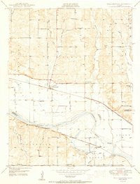 Willliamstown Kansas Historical topographic map, 1:24000 scale, 7.5 X 7.5 Minute, Year 1950