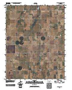 Willowdale Kansas Historical topographic map, 1:24000 scale, 7.5 X 7.5 Minute, Year 2009
