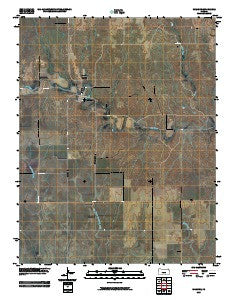 Wilmore Kansas Historical topographic map, 1:24000 scale, 7.5 X 7.5 Minute, Year 2009
