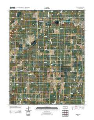 Wilmot Kansas Historical topographic map, 1:24000 scale, 7.5 X 7.5 Minute, Year 2012