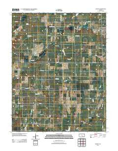 Wilmot Kansas Historical topographic map, 1:24000 scale, 7.5 X 7.5 Minute, Year 2012