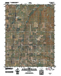 Wilsey Kansas Historical topographic map, 1:24000 scale, 7.5 X 7.5 Minute, Year 2009