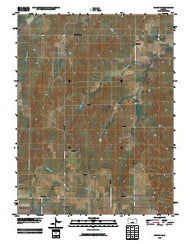Wilson NE Kansas Historical topographic map, 1:24000 scale, 7.5 X 7.5 Minute, Year 2009
