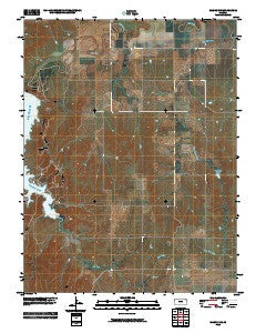 Wilson NW Kansas Historical topographic map, 1:24000 scale, 7.5 X 7.5 Minute, Year 2010