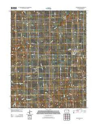 Winchester Kansas Historical topographic map, 1:24000 scale, 7.5 X 7.5 Minute, Year 2012