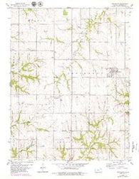 Winchester Kansas Historical topographic map, 1:24000 scale, 7.5 X 7.5 Minute, Year 1959