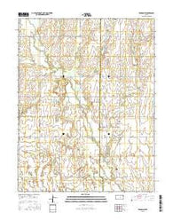 Windom SW Kansas Current topographic map, 1:24000 scale, 7.5 X 7.5 Minute, Year 2015