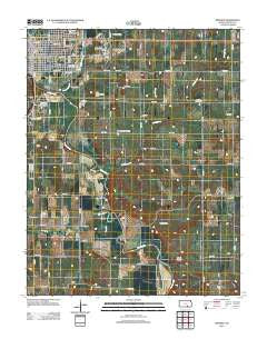 Winfield Kansas Historical topographic map, 1:24000 scale, 7.5 X 7.5 Minute, Year 2012