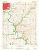 Winfield Kansas Historical topographic map, 1:24000 scale, 7.5 X 7.5 Minute, Year 1965