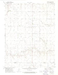 Winona NE Kansas Historical topographic map, 1:24000 scale, 7.5 X 7.5 Minute, Year 1972