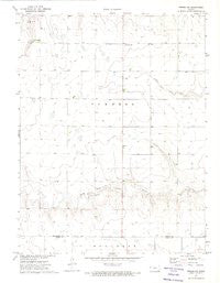 Winona NE Kansas Historical topographic map, 1:24000 scale, 7.5 X 7.5 Minute, Year 1972