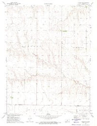 Winona NW Kansas Historical topographic map, 1:24000 scale, 7.5 X 7.5 Minute, Year 1972