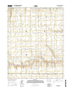 Winona NE Kansas Current topographic map, 1:24000 scale, 7.5 X 7.5 Minute, Year 2015