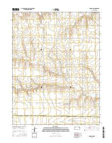Winona NW Kansas Current topographic map, 1:24000 scale, 7.5 X 7.5 Minute, Year 2015