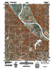 Wolcott Kansas Historical topographic map, 1:24000 scale, 7.5 X 7.5 Minute, Year 2009