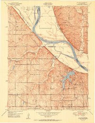 Wolcott Kansas Historical topographic map, 1:24000 scale, 7.5 X 7.5 Minute, Year 1951