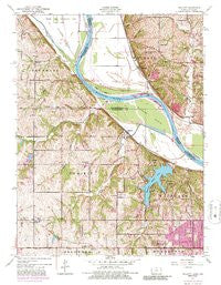 Wolcott Kansas Historical topographic map, 1:24000 scale, 7.5 X 7.5 Minute, Year 1948