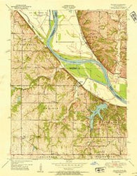 Wolcott Kansas Historical topographic map, 1:24000 scale, 7.5 X 7.5 Minute, Year 1948