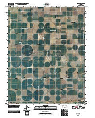 Wolf Kansas Historical topographic map, 1:24000 scale, 7.5 X 7.5 Minute, Year 2009