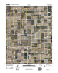 Wolf NE Kansas Historical topographic map, 1:24000 scale, 7.5 X 7.5 Minute, Year 2012
