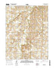 Woodbine Kansas Current topographic map, 1:24000 scale, 7.5 X 7.5 Minute, Year 2015