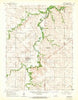 Woodbine Kansas Historical topographic map, 1:24000 scale, 7.5 X 7.5 Minute, Year 1964