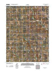 Woodlawn Kansas Historical topographic map, 1:24000 scale, 7.5 X 7.5 Minute, Year 2012
