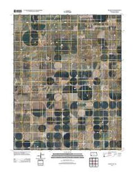 Woods NW Kansas Historical topographic map, 1:24000 scale, 7.5 X 7.5 Minute, Year 2012